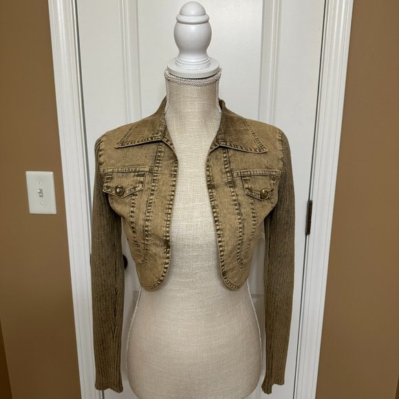 Fever 2 Piece Set Turtleneck Sweater and Jacket - Picture 6 of 13